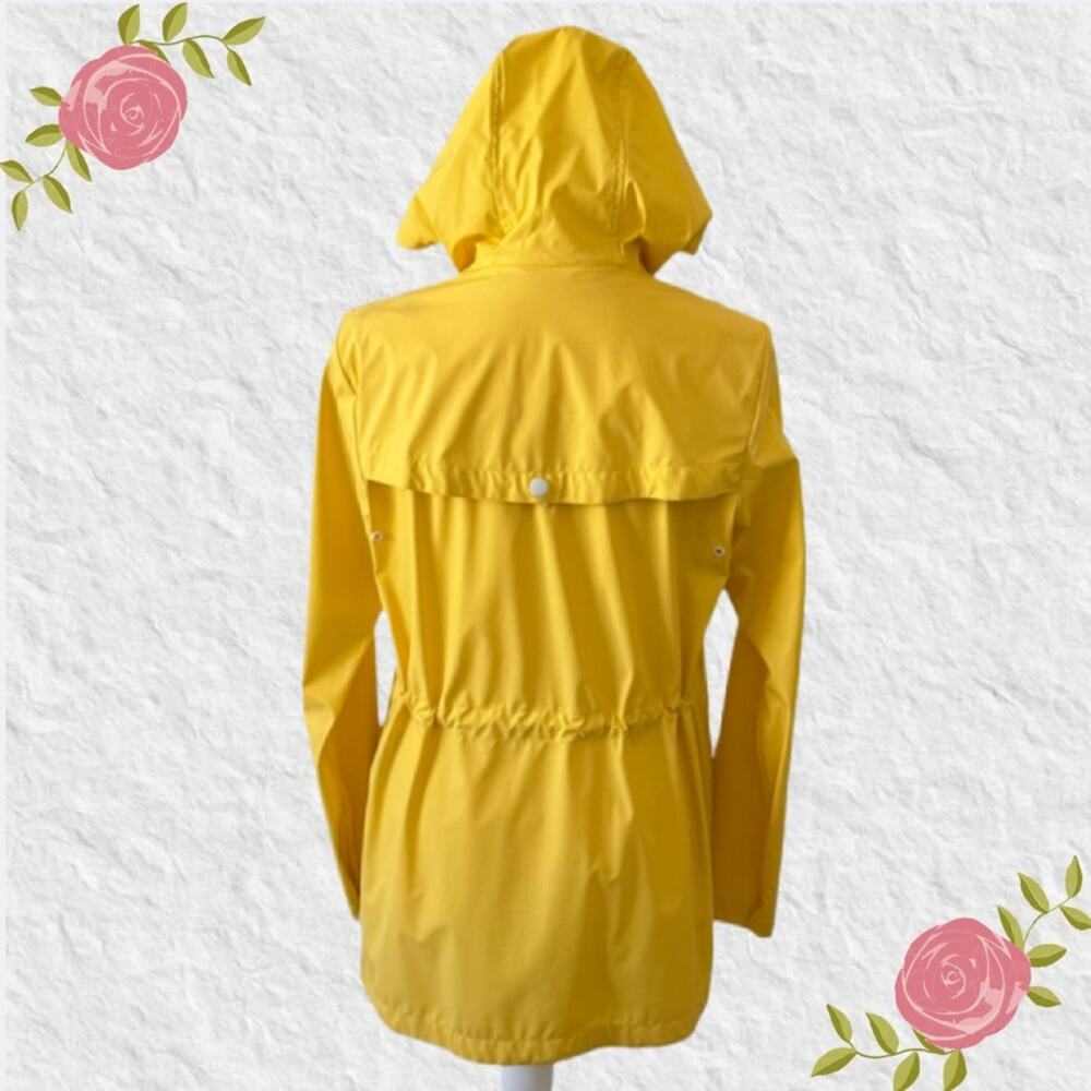 NWOT Cole Haan Hooded Rain Jacket - Picture 3 of 13